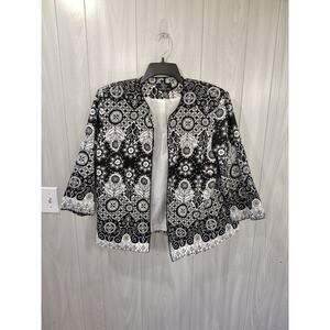 Frenz Woman Open Blazer Plus Size 1X Office Career Church Boss Lady